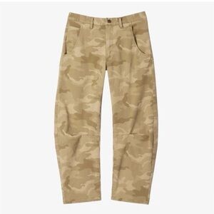 Nili Lotan Tan Camouflage Emerson Pants